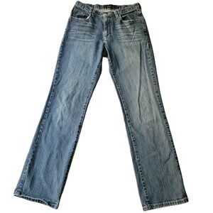 Calvin Klein Women’s Bootcut Jeans Size 8 Mid Rise Blue Denim Medium Wash